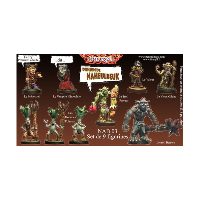 Naheulbeuk monsters II : collector box