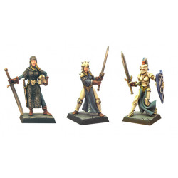 3-stages Female Paladin