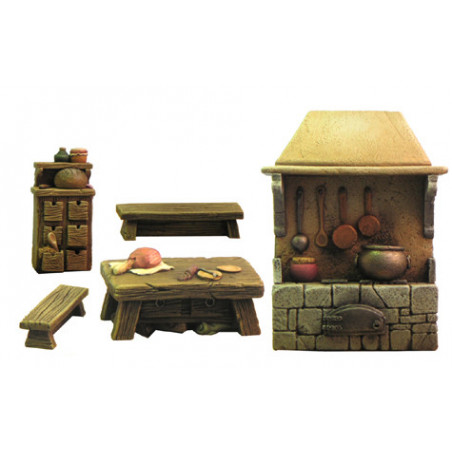 Medieval house accessories